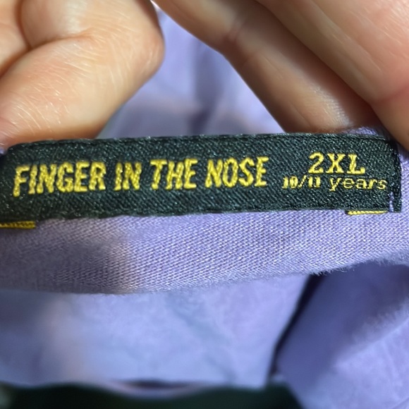 Finger in the nose girls summer dress - Picture 3 of 4